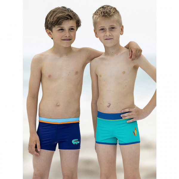 Badehose Jungen blau