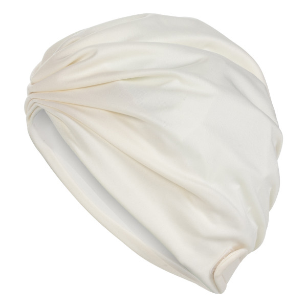 Stoffbadehaube in Turbanform mit Klettverschluss
