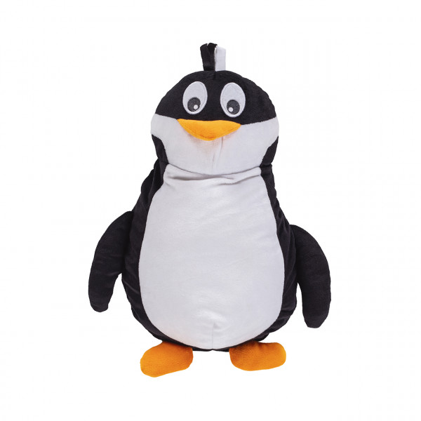 Wärmflasche mit Bezug Pinguin 0,8 L