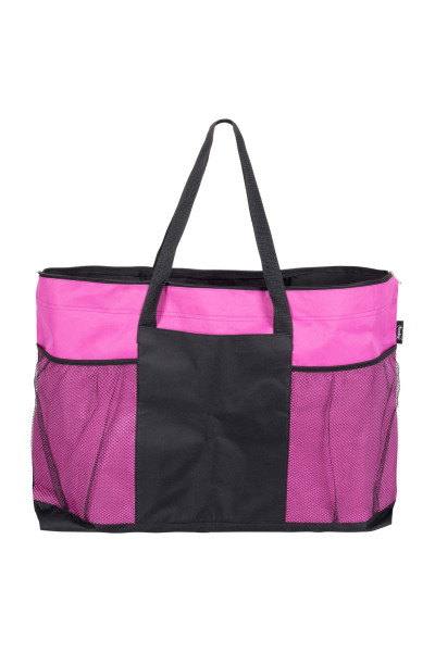 XXL Tasche mit Reißverschluss 3 Außentaschen, 1 RV Innentasche  63 x 47 x 10 cm