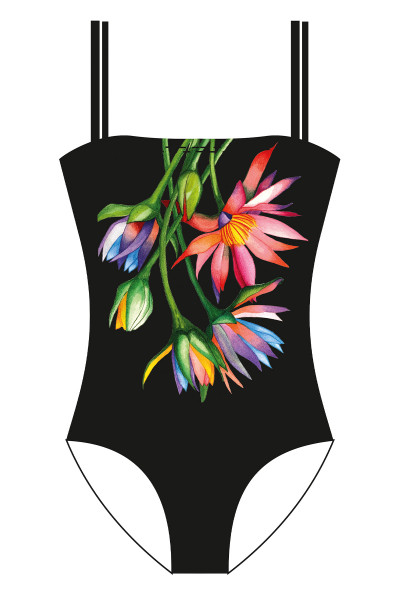 Badeanzug Damen Multicolor
