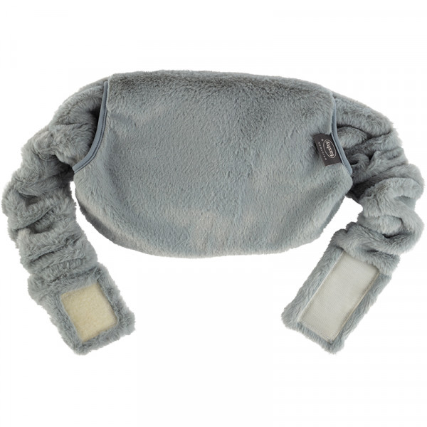 Flauschige Bauchtasche mit 0,8 L Wärmflasche 