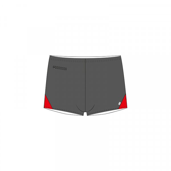 Badehose Herren mit Innenslip und Reißverschlusstasche