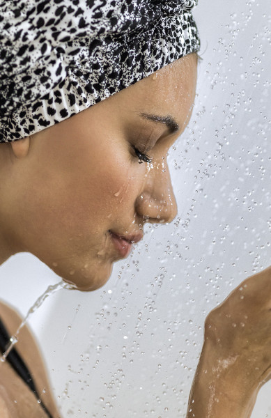 Duschhaube mit Folieninnenhaube