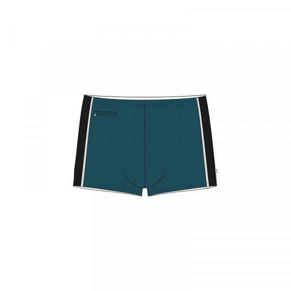 Herren Badehose Reißverschlusstasche, Innenslip