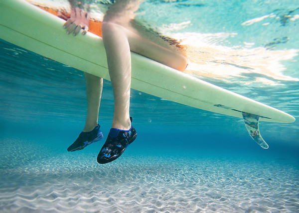 Aquaschuh Damen blau Outdoor