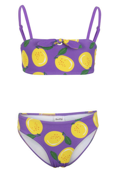 Bikini Mädchen mit Zitronen Design