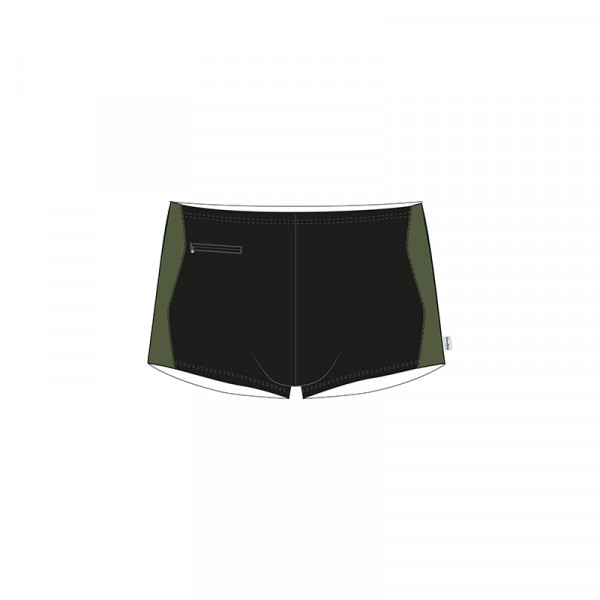 Herren Badehose Reißverschlusstasche, Innenslip