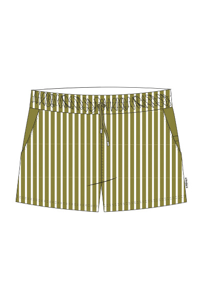 Bermudas mit Innenslip u.Seitentaschen