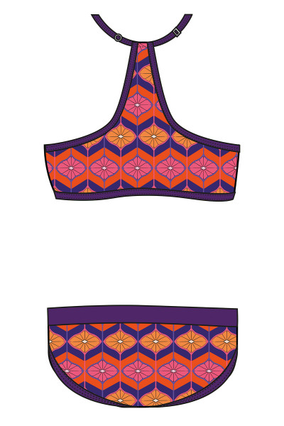 Bikini Mädchen gefüttert