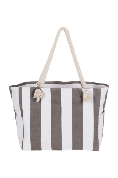 Strandtasche mit Reißverschluss gefüttert