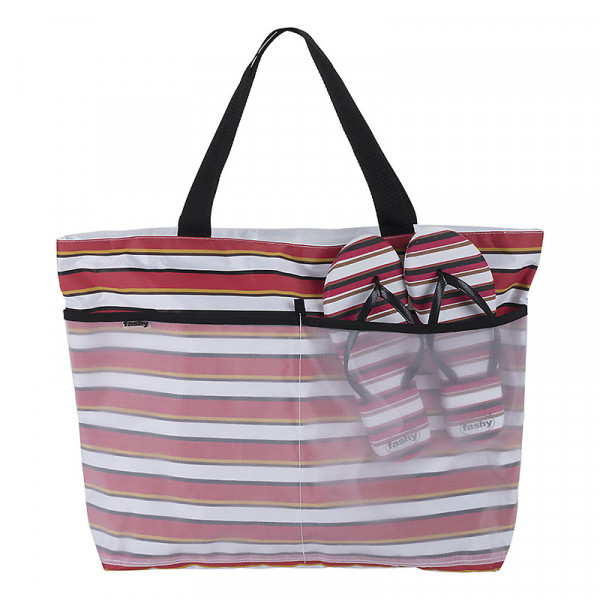 Strandtaschen Badetasche bunt Streifen
