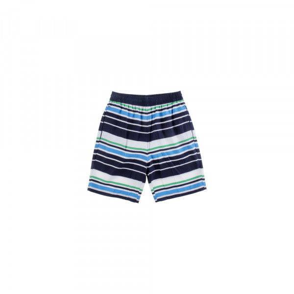 Badeshorts Jungen bunt Streifen