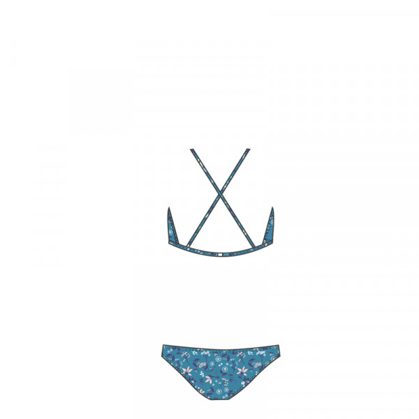 Mädchen Bikini gefüttert