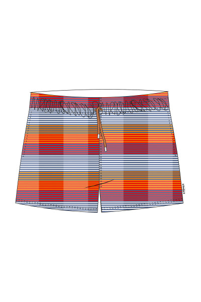 Bermudas mit Innenslip und Seitentaschen
