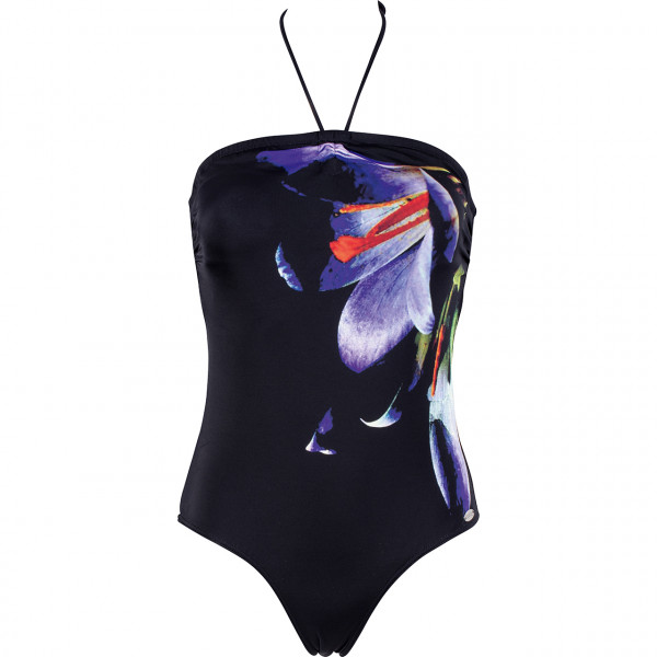 Damen Badeanzug gefüttert mit Silikonband