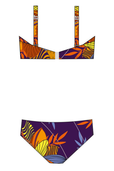 Damen Bikini mit Formbügel