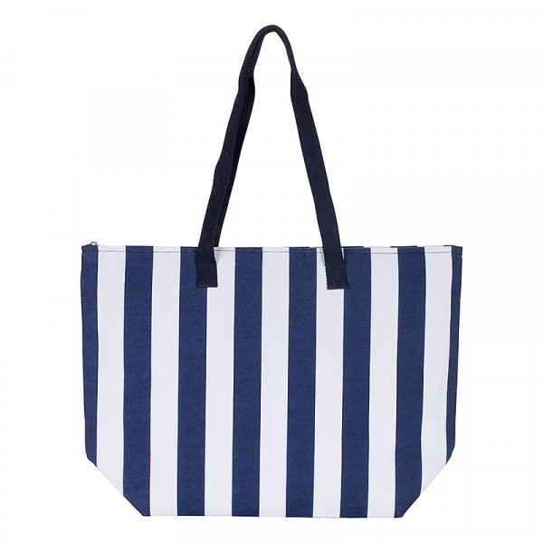 Tasche Streifen blau Strandtasche