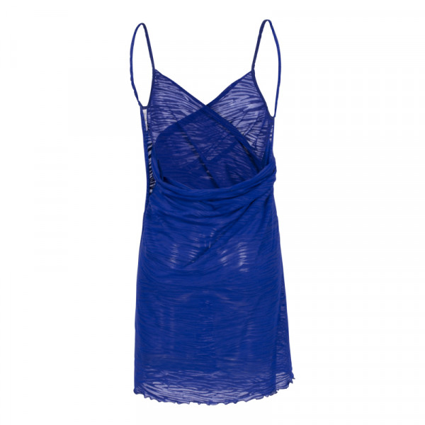 Wickelkleid Damen Blau