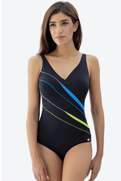 Badeanzug Damen mit Schalen gefüttert