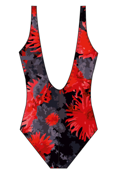 Badeanzug Damen mit Schalen